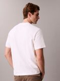 White Calvin Klein Matches Graphic Tee  Men