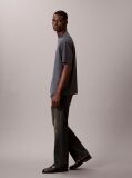Blue Monologo Graphic Relaxed T-Shirt  Men