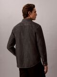 Black Classic Fit Chambray Shirt  Men