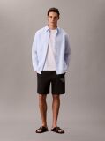Black Graphic Logo Terry Shorts  Men