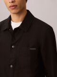 Black Ripstop Trucker Jacket  Men