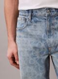 Denim Τζιν 90s Με Logo Print Και Ίσια Γραμμή  Άνδρας