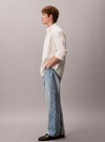 Denim Τζιν 90s Με Logo Print Και Ίσια Γραμμή  Άνδρας