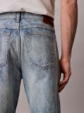 Denim Τζιν 90s Με Logo Print Και Ίσια Γραμμή  Άνδρας