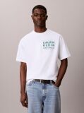 White Palm Logo Graphic Crew Neck T-Shirt  Men