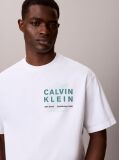 White Palm Logo Graphic Crew Neck T-Shirt  Men