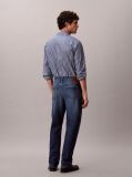 Denim Τζιν Faded Με Tapered Γραμμή  Άνδρας