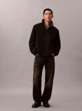 Black Long-Sleeve Nylon Reversible Jacket  Men