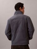 Black Long-Sleeve Nylon Reversible Jacket  Men
