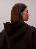 Black French Terry Hoodie  Women