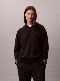 Black French Terry Hoodie  Women