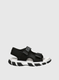 Black Velcro Sandal  Boys