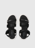 Black Velcro Sandal  Girls