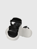 Black Velcro Sandal  Girls