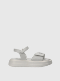 White Velcro Sandal  Girls