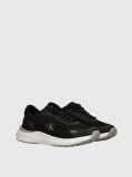 Black Low Cut Lace-Up Sneakers  Kids Unisex