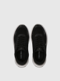 Black Low Cut Lace-Up Sneakers  Kids Unisex