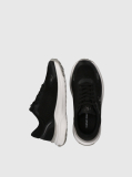 Black Low Cut Lace-Up Sneakers  Kids Unisex