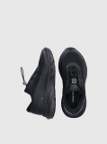 Black Low Cut Lace-Up Sneaker  Kids Unisex