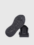 Black Low Cut Lace-Up Sneaker  Kids Unisex