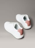 Λευκό CK Avenue -Sneakers Από Μαλακό Δέρμα Και Λογότυπο  Γυναίκα