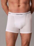 Λευκό Σετ 3 Άνετα Dart Μπόξερ - Icon Cotton Stretch  Άνδρας