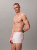 Λευκό Σετ 3 Άνετα Dart Μπόξερ - Icon Cotton Stretch  Άνδρας