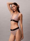 Ροζ Τριγωνικό Σουτιέν Μπουστάκι - Graphic Monogram Microfibre Stretch  Γυναίκα