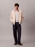 Silver Matty Canvas Relaxed Jacket  Men
