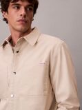Silver Matty Canvas Relaxed Jacket  Men