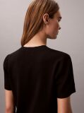 Μαύρο Κοντομάνικο T-Shirt  Γυναίκα