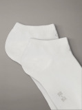 White 3 Pack Sneaker Socks  Women