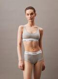 Γκρι Ψηλόμεσο Σλιπ Βαμβακερό - Modern Cotton  Γυναίκα