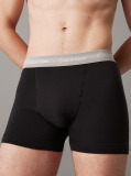Μαύρο Σετ 3 Μπόξερ - Cotton Stretch  Άνδρας
