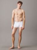 Λευκό Σετ 3 Χαμηλόμεσα Μπόξερ - Cotton Stretch  Άνδρας