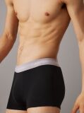 Μαύρο Σετ 3 Χαμηλόμεσα Μπόξερ - Cotton Stretch  Άνδρας