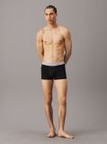 Μαύρο Σετ 3 Χαμηλόμεσα Μπόξερ - Cotton Stretch  Άνδρας