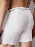 Λευκό Σετ 3 Μπόξερ - Cotton Stretch  Άνδρας