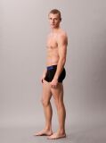 Black 3 Pack Low Rise Trunks - Intense Power Micro  Men