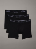 Μαύρο Σετ 3 Μπόξερ - Modern Cotton  Άνδρας