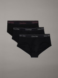 Μαύρο Σετ 3 Σλιπ - Modern Cotton  Άνδρας