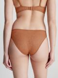 Beige Bikini Briefs - Sheer Marquisette  Women
