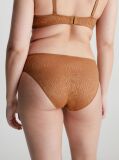 Beige Bikini Briefs - Sheer Marquisette  Women
