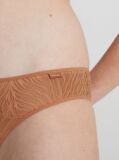 Beige Bikini Briefs - Sheer Marquisette  Women