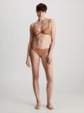 Beige Bikini Briefs - Sheer Marquisette  Women