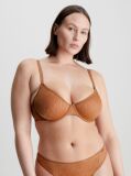 Brown Demi Bra - Sheer Marquisette  Women