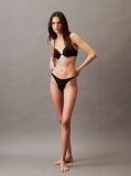 Black Demi T-shirt Bra - Minimalist  Women