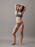 Grey Lace High Leg Tanga - Intrinsic  Women