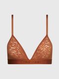 Orange Lace Triangle Bra - Intrinsic  Women