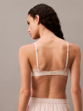 White Lace Balconette Bra  Women